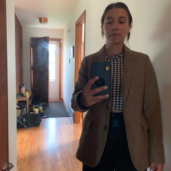 Uniqlo Brown Blazer - Size XS - Picture 5 of 5
